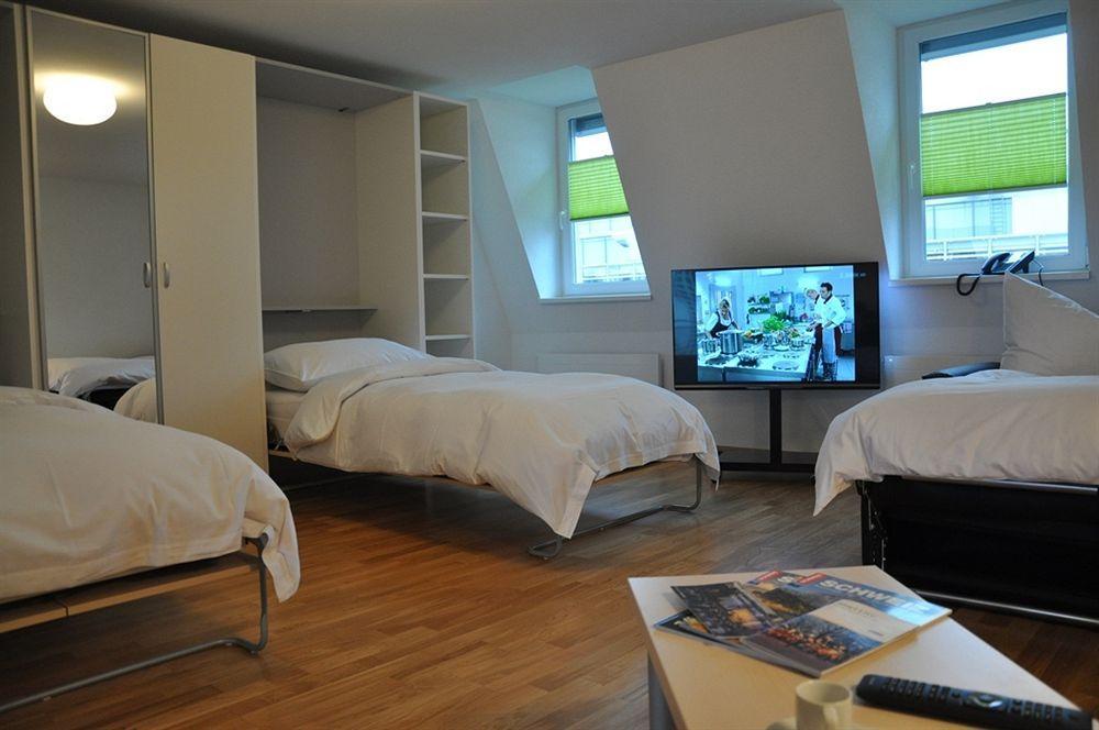 Residence Apartments By Hotel Du Commerce Basel Exterior foto